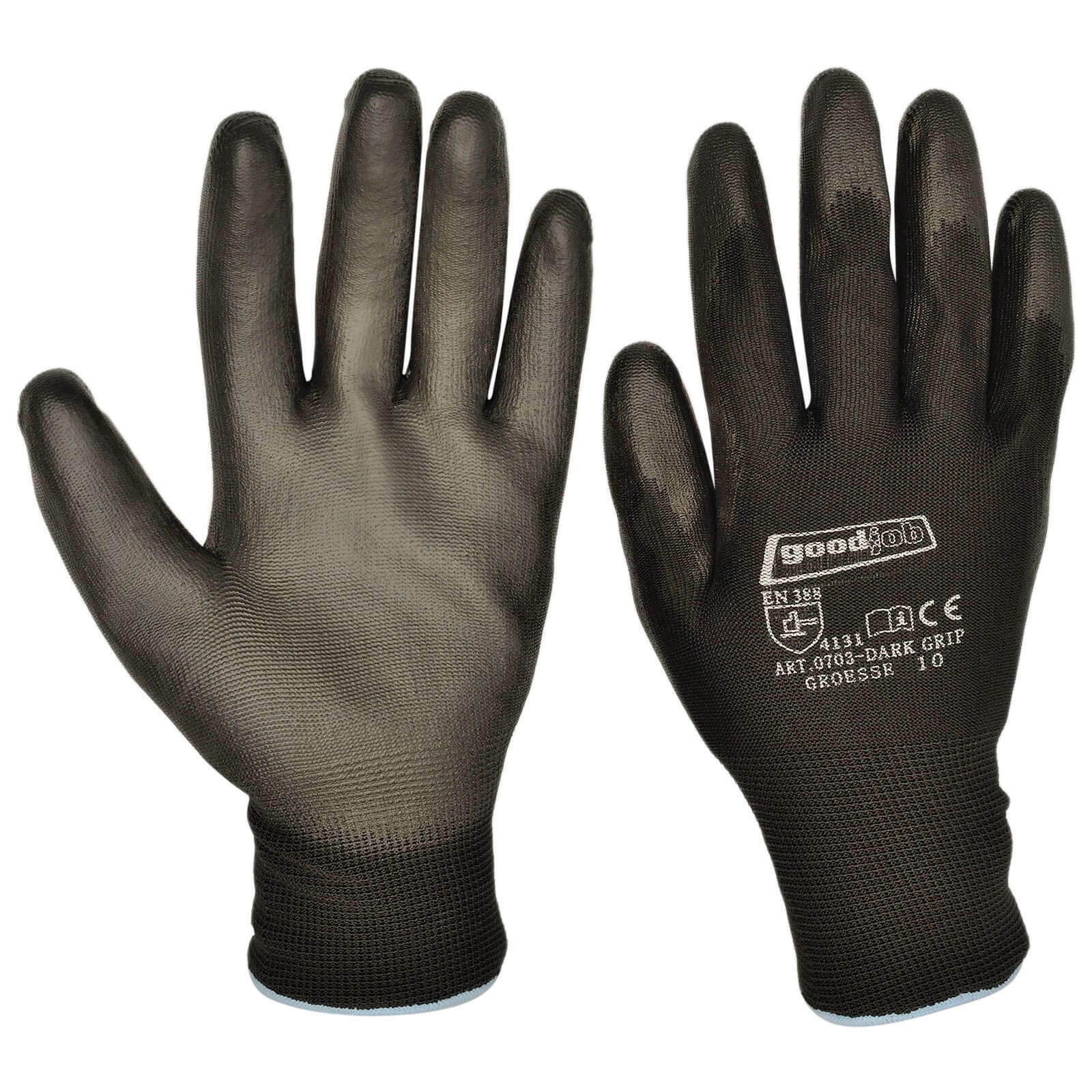 Aluminium Box Werkzeugkoffer Set inkl. 2x Spanngurte mit Ratsche 5m 400-800 daN & schwarze Handschuhe