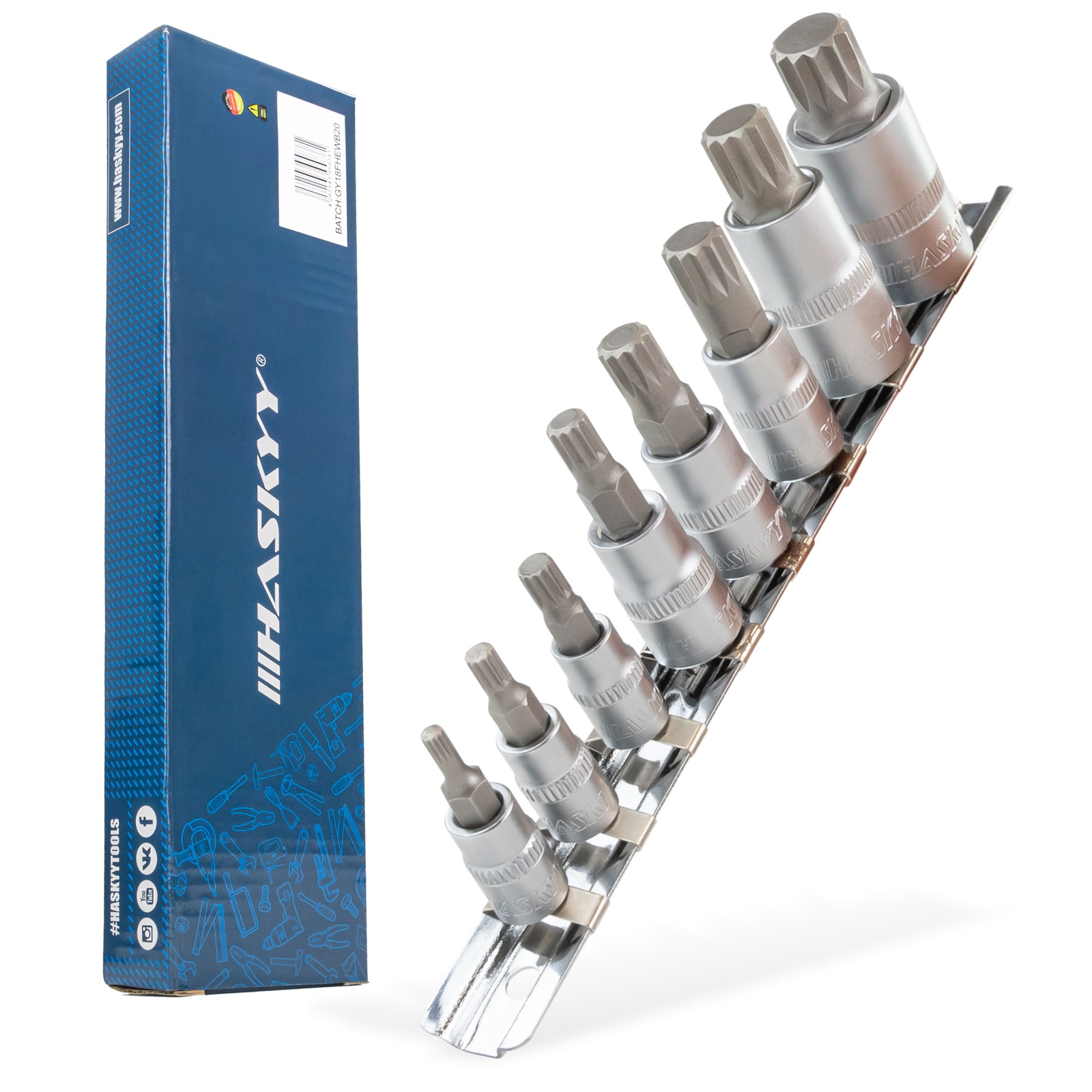 3 Typ Bitset Innen Vielzahn Torx Nüsse Set Imbus Nuß Innensechskant 3 Typ Bitset Innen Vielzahn Torx Nüsse Set Imbus Nuß Innensechskant