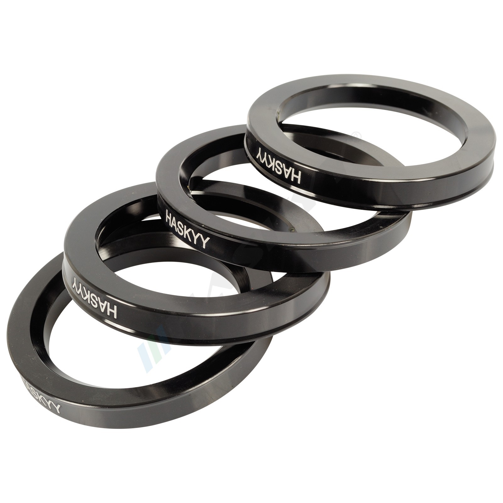 Zentrierringe aus Aluminium eloxiert 76,0-57,1