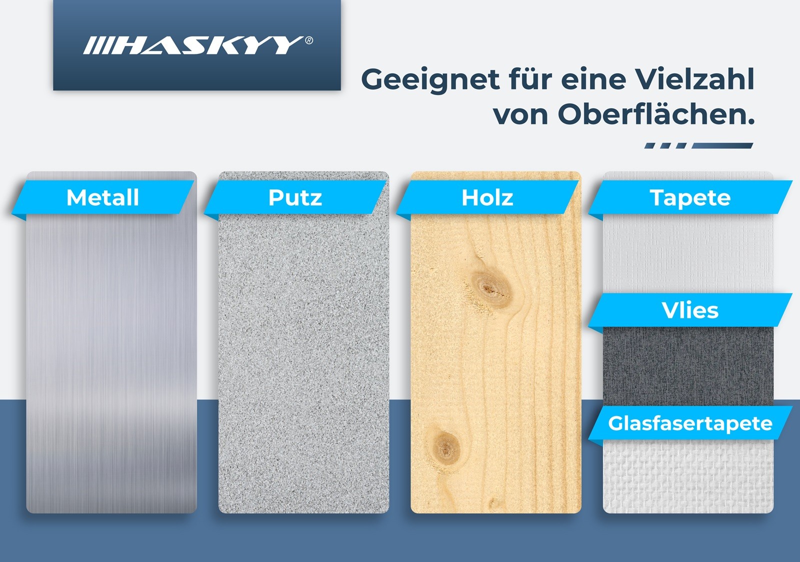 HASKYY Goldband Malerkrepp 20er Set – Malerband 19 mm × 50 m je Rolle, Profi Abdeckband aus Krepp Papier, selbstklebend, rückstandsfrei entfernbar