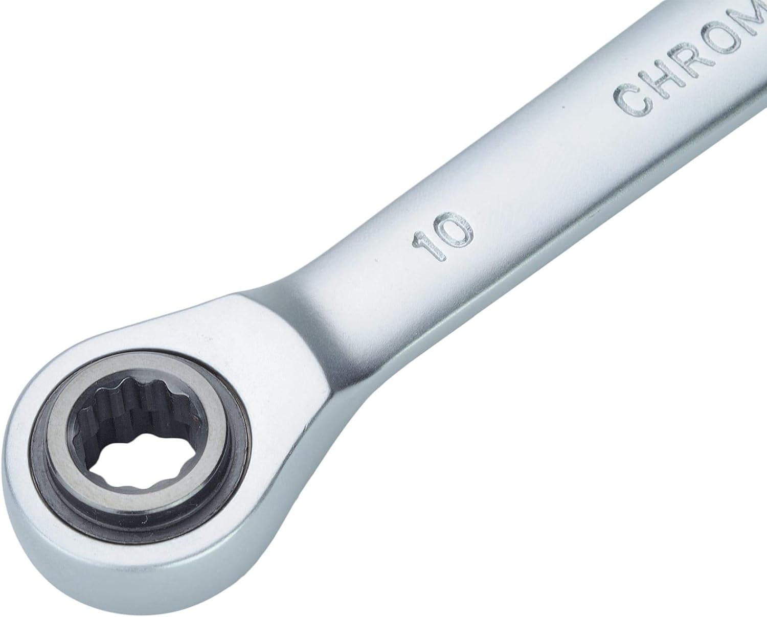 HASKYY Ratschenschlüssel 4-in-1 Umschalt-Rollring Maul 10/13/17/19 mm