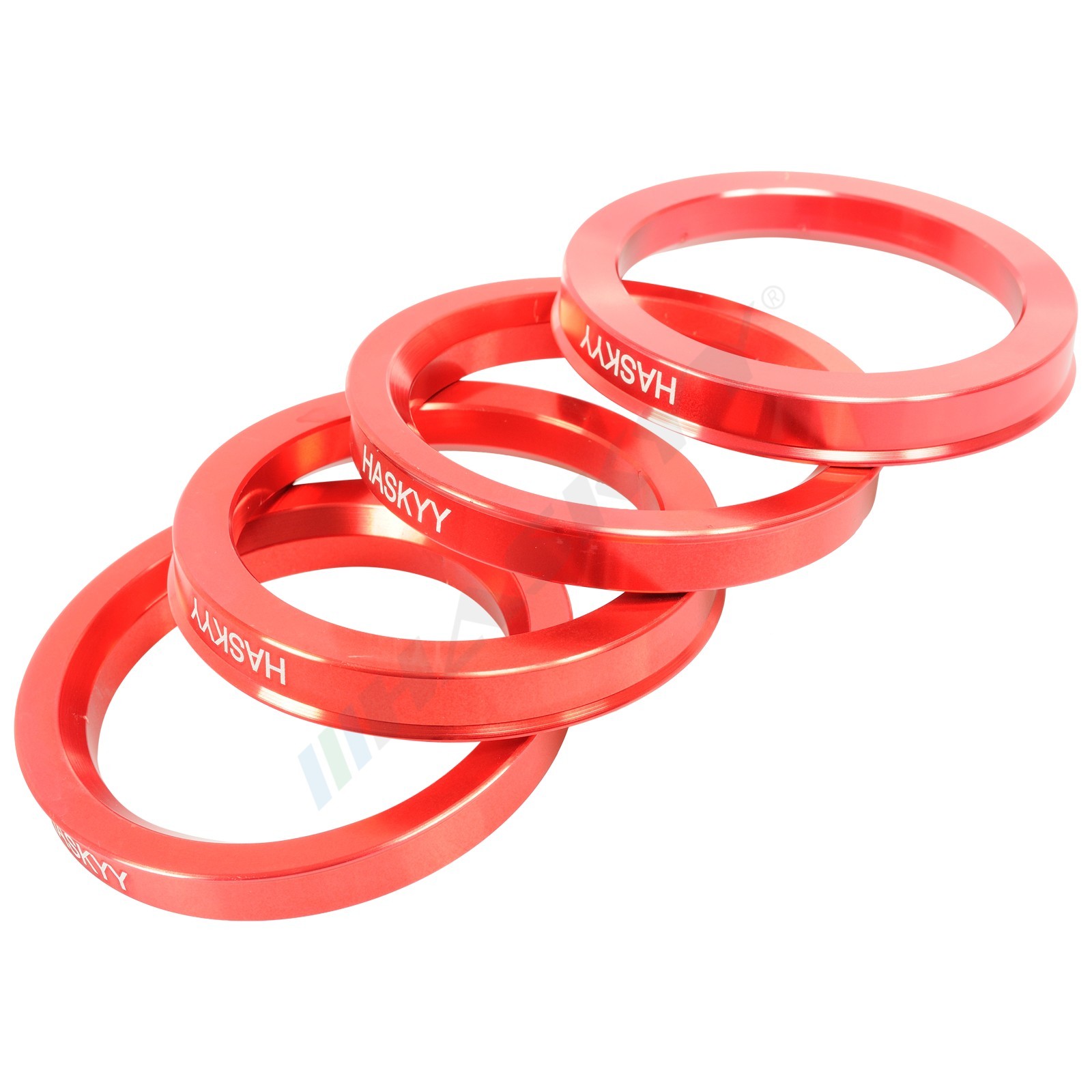 Zentrierringe aus Aluminium eloxiert 73,1-57,1