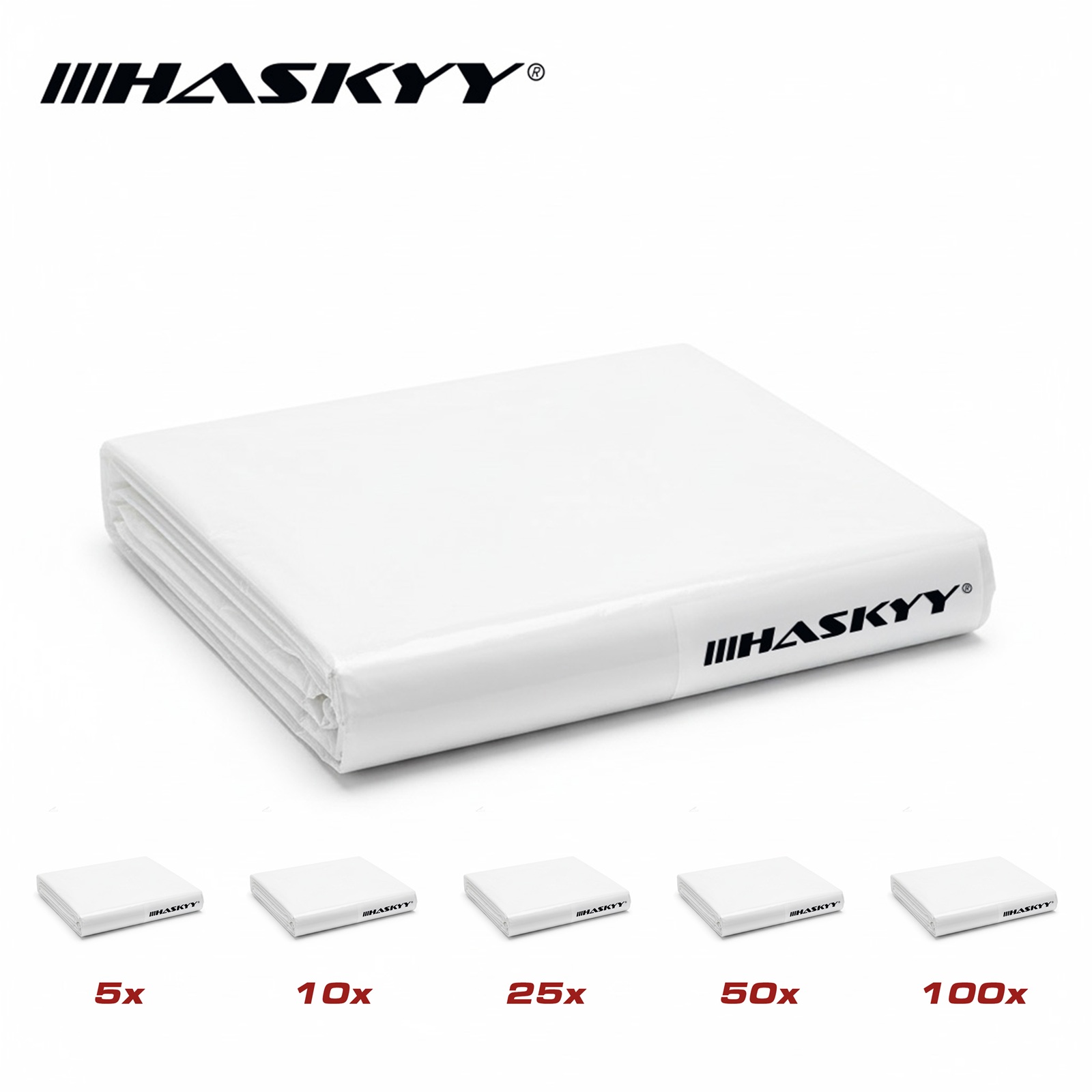 HASKYY Palettehaube Abdeckhauben Schutzhülle 125x85x120 cm Innenbereich